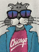 Load image into Gallery viewer, Chicago Cat Vintage 1987 Paper Thin White ABC Vintage 