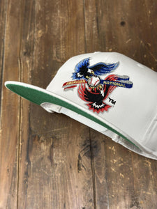 Chicago Cubs VS White Sox Vintage 1997 Eagles Snapback White ABC Vintage 