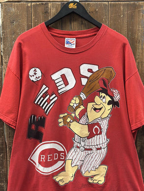 Cincinnati Reds Vintage 1994 Flintstones Red ABC Vintage 
