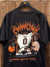 Load image into Gallery viewer, Cleveland Browns Vintage 1994 Taz Bad To The Bone Tee Faded Black ABC Vintage 
