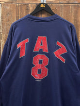 Load image into Gallery viewer, Cleveland Indians Vintage 1996 Taz L/S Tee Navy ABC Vintage 