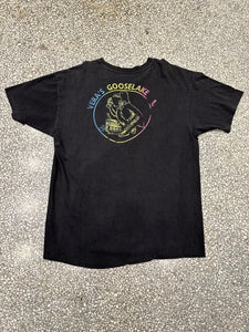 Country Music Miller Light Bear Vintage 90s Tee Faded Black ABC Vintage 