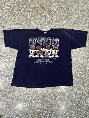 Dallas Cowboys Vintage 1996 Cliff Engle Bears Tee Navy ABC Vintage 