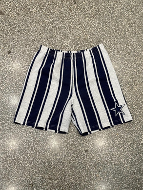 Dallas Cowboys Vintage 90s Cliff Engle Sweatshort Navy Grey ABC Vintage 