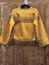 Load image into Gallery viewer, David Crockett Halloween Costume Vintage 50s Youth Kimono Jacket ABC Vintage 