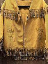 Load image into Gallery viewer, David Crockett Halloween Costume Vintage 50s Youth Kimono Jacket ABC Vintage 