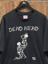 Load image into Gallery viewer, Dead Head Vintage 1992 Fashion Victim Puff Print Tee Black ABC Vintage 