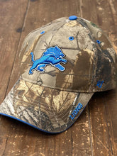 Load image into Gallery viewer, Detroit Lions &#39;47 Tree Camo Dad Hat ABC Vintage 