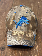 Load image into Gallery viewer, Detroit Lions &#39;47 Tree Camo Dad Hat ABC Vintage 