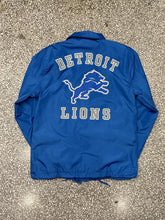 Load image into Gallery viewer, Detroit Lions Ultra Game Coach Jacket Blue ABC Vintage 