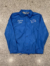 Load image into Gallery viewer, Detroit Lions Ultra Game Coach Jacket Blue ABC Vintage 