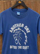 Load image into Gallery viewer, Detroit Lions Vintage 1980 Another One Bites The Dust Tee Paper Thin Blue ABC Vintage 