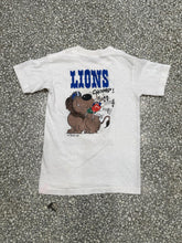 Load image into Gallery viewer, Detroit Lions Vintage 1990 Chomp Paper Thin White ABC Vintage 