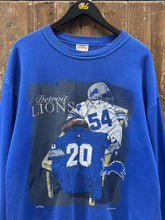 Load image into Gallery viewer, Detroit Lions Vintage 1994 Locker Room Nutmeg Mills Crewneck Blue ABC Vintage 