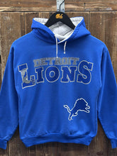 Load image into Gallery viewer, Detroit Lions Vintage 1994 Youth Hoodie Blue ABC Vintage 