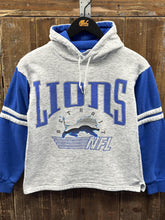 Load image into Gallery viewer, Detroit Lions Vintage 1994 Youth Hoodie Grey Blue ABC Vintage 
