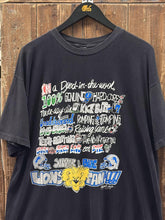 Load image into Gallery viewer, Detroit Lions Vintage 1995 Fan Tee Faded Black ABC Vintage 