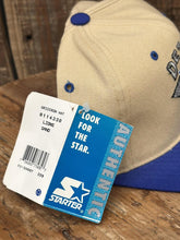Load image into Gallery viewer, Detroit Lions Vintage 1995 Starter Snapback Sand Blue ABC Vintage 