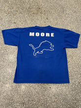 Load image into Gallery viewer, Detroit Lions Vintage 1996 Herman Moore Tee Faded Blue ABC Vintage 