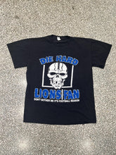 Load image into Gallery viewer, Detroit Lions Vintage 2000s Die Hard Lions Fan Tee Black ABC Vintage 