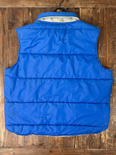 Load image into Gallery viewer, Detroit Lions Vintage 70s Puffer Vest Blue ABC Vintage 