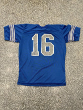 Load image into Gallery viewer, Detroit Lions Vintage 90s #16 Rawlings Football Jersey Faded Blue ABC Vintage 