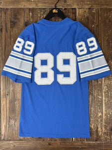 Detroit Lions Vintage 90s #89 Football Jersey Blue ABC Vintage 