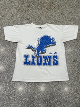 Load image into Gallery viewer, Detroit Lions Vintage 90s Apex One Tee White ABC Vintage 