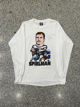 Load image into Gallery viewer, Detroit Lions Vintage 90s Chris Spielman Autographed L/S Tee White ABC Vintage 