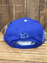 Load image into Gallery viewer, Detroit Lions Vintage 90s Graffiti American Needle Snapback Blue Grey ABC Vintage 