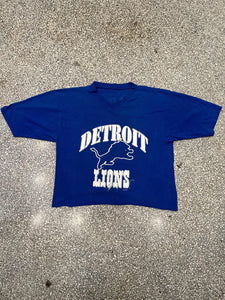 Detroit Lions Vintage 90s Herman Moore Cropped Tee ABC Vintage 