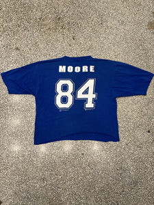 Detroit Lions Vintage 90s Herman Moore Cropped Tee ABC Vintage 