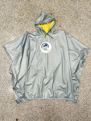 Detroit Lions Vintage 90s Poncho Jacket Grey ABC Vintage 