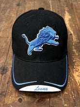 Load image into Gallery viewer, Detroit Lions Vintage 90s Racing Hat Black ABC Vintage 