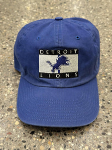 Detroit Lions Vintage 90s Split Box Logo Hat ABC Vintage 