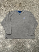 Load image into Gallery viewer, Detroit Lions Vintage 90s V-Neck Fleece Pullover Grey ABC Vintage 