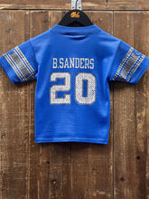 Load image into Gallery viewer, Detroit Lions Vintage 90s Youth Barry Sanders Champion Football Jersey Blue ABC Vintage 