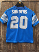 Load image into Gallery viewer, Detroit Lions Vintage 90s Youth Barry Sanders Starter Jersey Blue ABC Vintage 