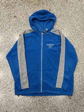 Load image into Gallery viewer, Detroit Lions Vintage 90s Zip Up Fleece Hoodie Blue ABC Vintage 