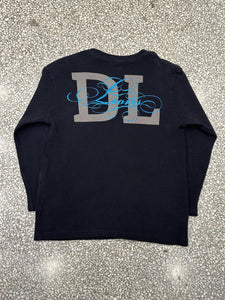 Detroit Lions Vintage L/S Thermal Shirt Black ABC Vintage 