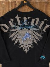 Load image into Gallery viewer, Detroit Lions Vintage L/S Thermal Shirt Black ABC Vintage 