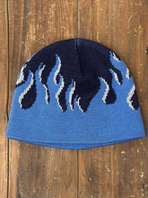 Load image into Gallery viewer, Detroit Lions Vintage Youth Blue Flame Beanie ABC Vintage 