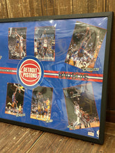 Load image into Gallery viewer, Detroit Pistons Vintage 1989 Bad Boys World Champions Starline Poster Framed ABC Vintage 
