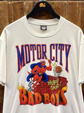 Load image into Gallery viewer, Detroit Pistons Vintage 1989 Motor City Bad Boys Devil Paper Thin Rare ABC Vintage 