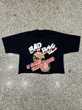 Load image into Gallery viewer, Detroit Pistons Vintage 1990 Bad Boys Hammer Time U Can&#39;t Touch This Cropped Tee Black ABC Vintage 