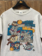 Load image into Gallery viewer, Detroit Pistons Vintage 1997 Taz Tee Grey ABC Vintage 
