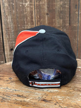 Load image into Gallery viewer, Detroit Pistons Vintage 2000s Flames Dad Hat Black Orange ABC Vintage 