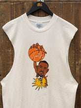 Load image into Gallery viewer, Detroit Pistons Vintage 2000s Grant Hill Wilsons Cutoff Tee White ABC Vintage 