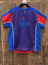 Load image into Gallery viewer, Detroit Pistons Vintage 2000s Nike Youth Jersey Shirt Blue Red ABC Vintage 