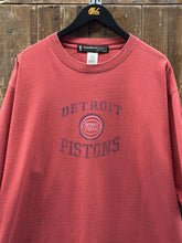 Load image into Gallery viewer, Detroit Pistons Vintage 2000s Reebok Shirt Faded Red ABC Vintage 